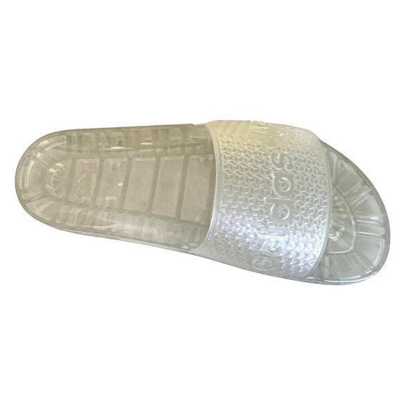 Gucci x Adidas 721229 Logo Transparent Slides Sandals Size UK 7 & 9 - Picture 4 of 16